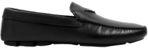 Giay Prada Triangle Logo Leather Loafers 'Black' 2DD172-A21-F0002