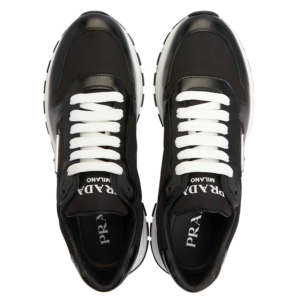 Giay Prada PRAX 01 Re-Nylon Brushed 'Black White' 2EE369-3LF5-FG000