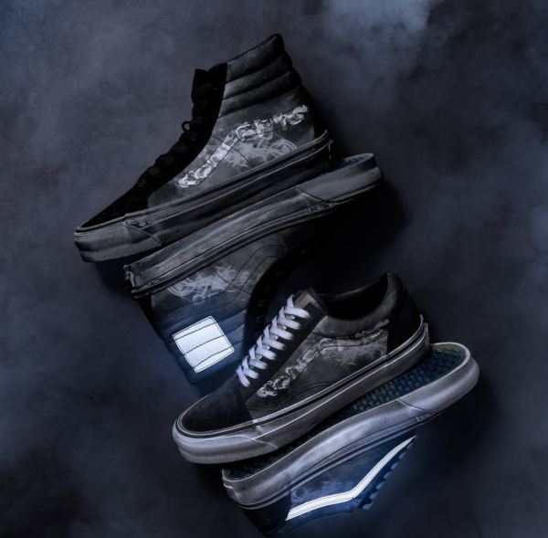 Giay Vans Valut x Concepts Sk8 'Black Smoke' VN0A4BVBY451