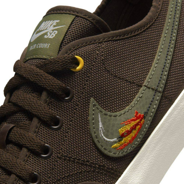 Giay Nike SB Blazer Court x DVD Linden 'Brown' CZ5605-200