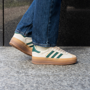 Giay Adidas Gazelle Bold 'Cream Green' ID7056