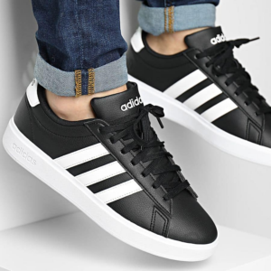 Giay Adidas Grand Court 2.0 'Black White' GW9196