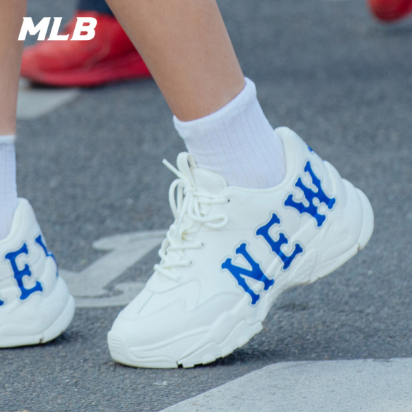 Giay MLB Big Ball Chunky NY 'White' 3ASHBCP3N-50WHS