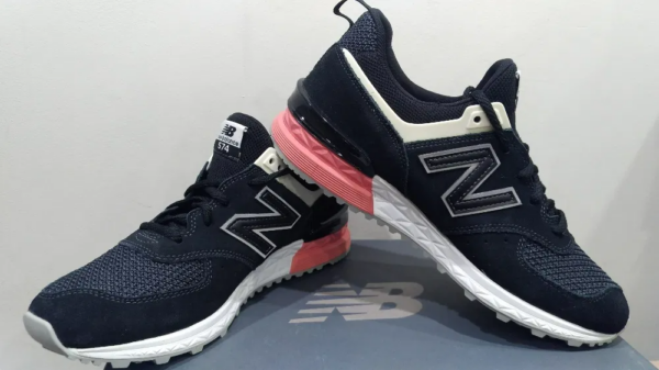 Giay New Balance 574 Series 'Black Pink' MS574STK
