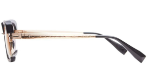 Kinh Kuboraum H91 Sunglasses 'Black Matte Rose Gold'
