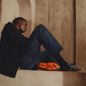 Giay Louis Vuitton LV Driver Mocassin 'Black' 1AAF3E