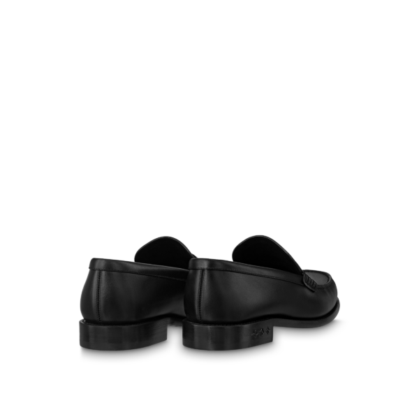 Giay Louis Vuitton Louis Loafers 'Black' 1ABM6Z
