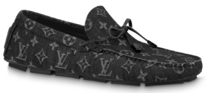 Giay Louis Vuitton LV Driver Moccasin 'Black' 1ABF4Z