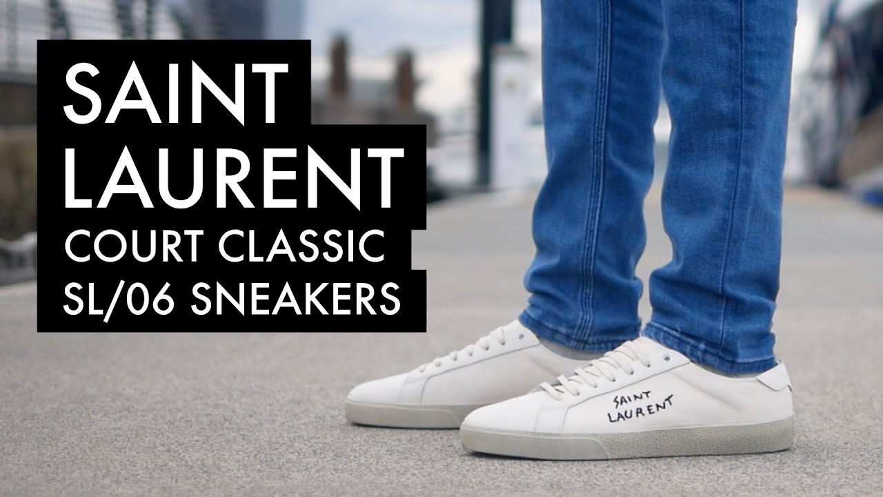 Saint Laurent Court Sneaker: Nét thanh lịch vượt thời gian Hinh anh 1: Saint Laurent Court Sneaker: Net thanh lich vuot thoi gian