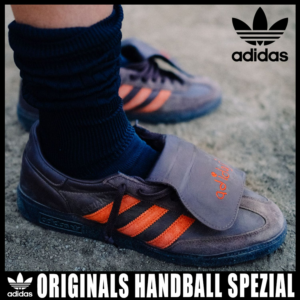 Giay Adidas Handball Spezial 'Brown Collegiate Orange' HP6694