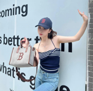 Tui MLB Basic Big Logo Canvas 'Brown' 3AORS062N-43BRD