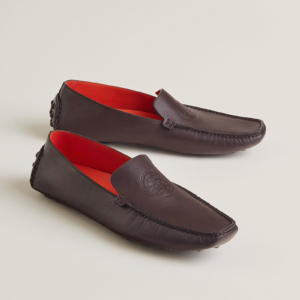 Giay Hermes Gustave Loafer 'Marron Ebene' H231967ZHME400