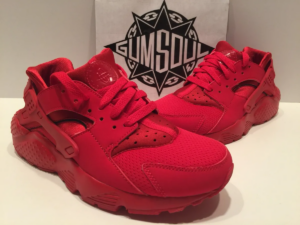 Giay Nike Air Huarache GS 'Triple Red' 654275-600