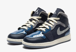 Giay Nike Air Jordan 1 Mid SE Craft 'Obsidian' DX2193-400