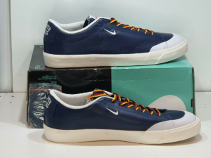Giay Nike SB Blazer Low XT 'Quartersnacks Navy' AQ3499-411