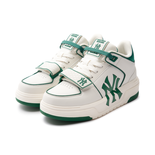 Giay MLB Chunky Liner Mid NY 'Green' 3ASXLMB3N-50GNS