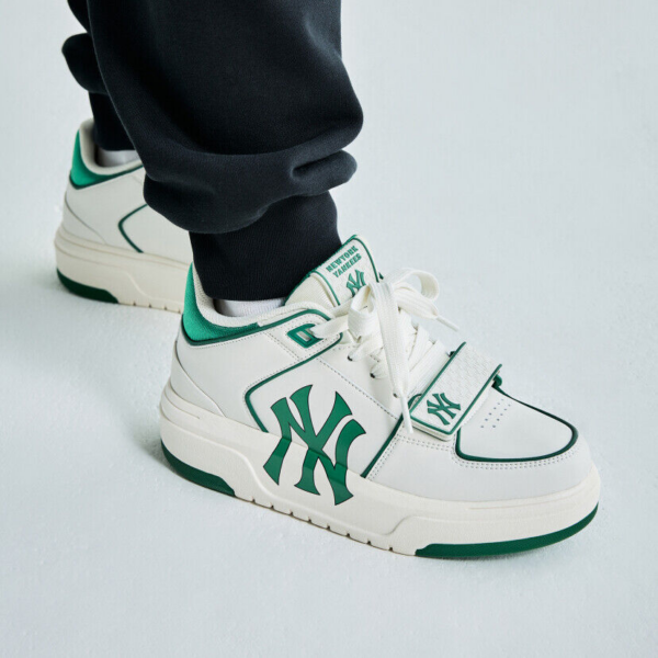 Giay MLB Chunky Liner Mid NY 'Green' 3ASXLMB3N-50GNS