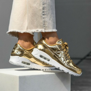 Giay Nike Air Max 90 'Metallic Pack Gold' CQ6639-700