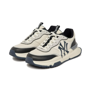 Giay MLB Chunky Runner NY 'Black White' 3ASHRJ13N-50BKS