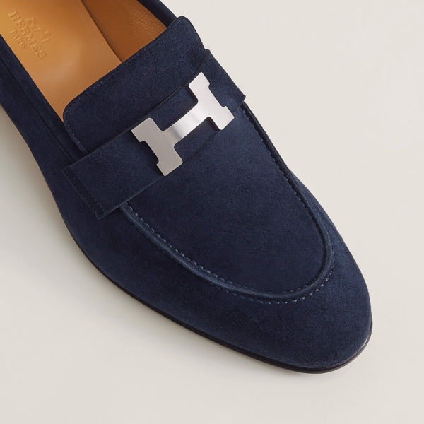 Giay Hermes Paris Loafer 'Marine' H211900ZAI2390