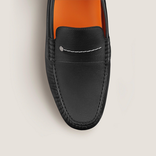 Giay Hermes Enzo Loafer 'Noir' H221945ZH01440