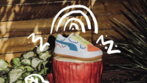 Giay Puma x Flabjacks Suede Mayu 'Happy Doing Nothing Island' 388592-01