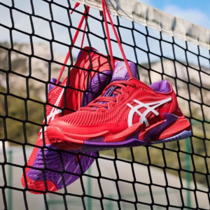 Giay Asics Court FF 3 'Red White' 1041A361-600