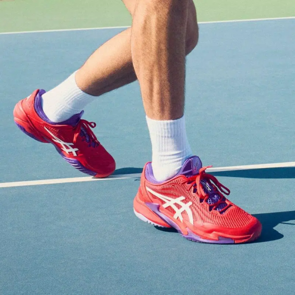 Giay Asics Court FF 3 'Red White' 1041A361-600