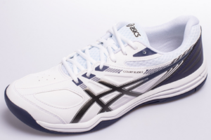 Giay Asics Court Slide 2 'Black White' 1041A194-103