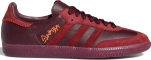 Giay Adidas Samba Jonah Hill 'Maroon' FW7456