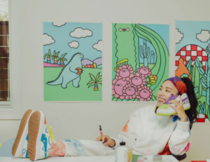 Giay Puma x Flabjacks Suede Mayu 'Happy Doing Nothing Island' 388592-01