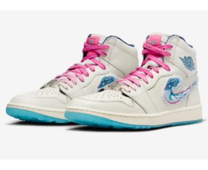 Giay Nike Air Jordan 1 Retro High Golf NRG 2 'Michelle Wie West Aloha' FV3565-100