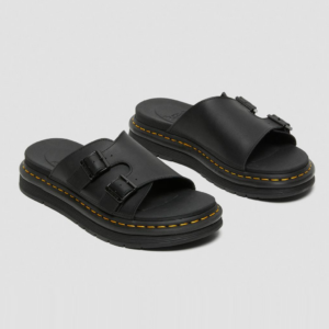 Dep Dr. Martens Dax Men's Leather Slide 'Black' 25764001