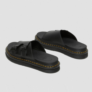 Dep Dr. Martens Dax Men's Leather Slide 'Black' 25764001