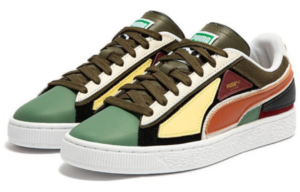 Giay Puma Suede 'Deep Olive Warm Chestnut' 387480-02