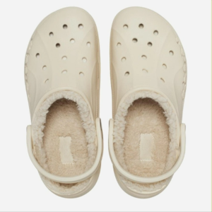 Dep Crocs Baya Platform Lined Clogs 'Off White' 208708-11S