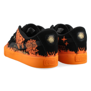 Giay Puma Suede Skate x Hirotton 'Black Orange' 389993-01