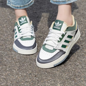 Giay Adidas Originals Drop Step Low 'Green Black' IG6065