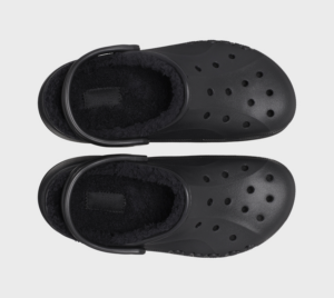 Dep Crocs Baya Platform Lined Clogs 'Black' 208708-001