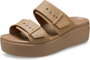 Dep Crocs Brooklyn Buckle Low 'Khaki' 207431-260