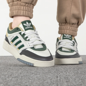 Giay Adidas Originals Drop Step Low 'Green Black' IG6065