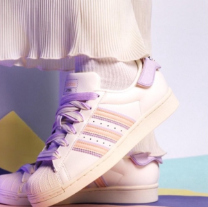 Giay Adidas Originals Superstar 'White Purple Pink' H03727