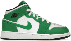 Giay Nike Air Jordan 1 Mid 'Lucky Green' DQ8423-301