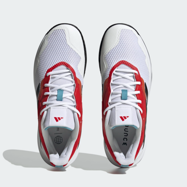 Giay Adidas Courtjam 'White Red' HQ8469