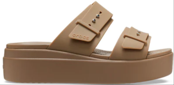 Dep Crocs Brooklyn Buckle Low 'Khaki' 207431-260