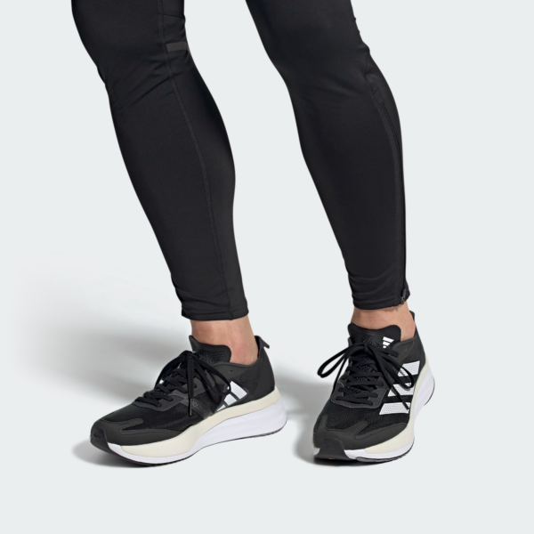 Giay Adidas Adizero Boston 11 'Black Carbon' GX6651