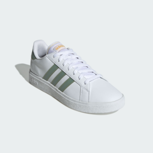 Giay Adidas Grand Court Base 2.0 'White Green' ID4456