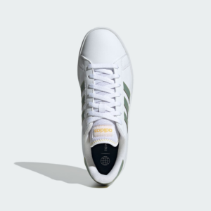 Giay Adidas Grand Court Base 2.0 'White Green' ID4456