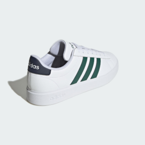 Giay Adidas Grand Court Cloudfoam 'White Green' ID4465