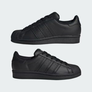 Giay Adidas Superstar 'All Black' FU7713